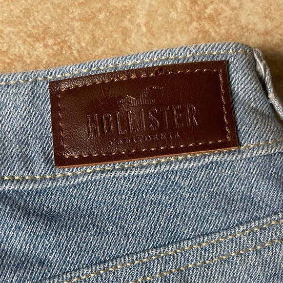 Hollister Ultra High Rise Patchwork Vintage Mom Jeans Waist 32 Inseam 28 - Picture 3 of 7